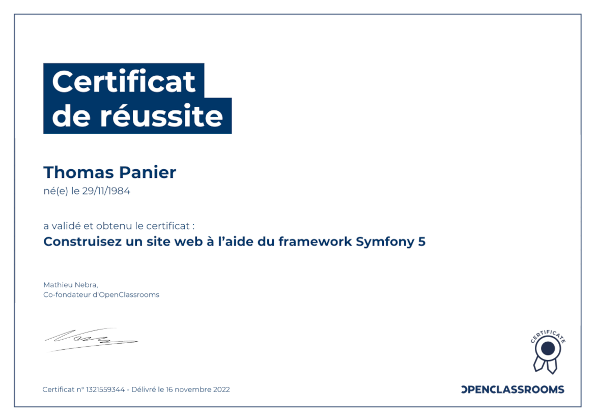 certificat construisez un site web avec symfony 5.png
